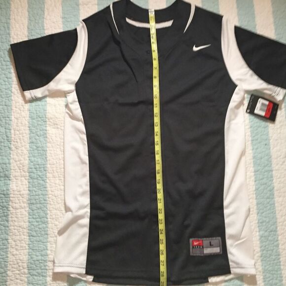 NWT Nike Women's Softball‎ Jersey Athletic Large Dark Gray - Picture 4 of 6